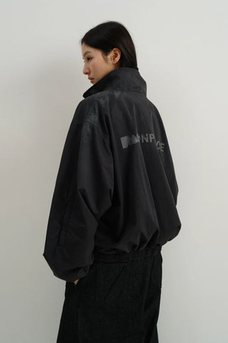 MASONPRINCE Distressed Nylon Coach Jacket