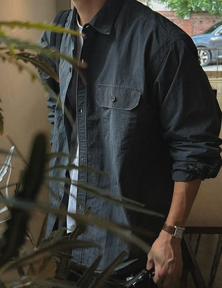 [PREMIUM] Pigment Shirt Jacket (4 colors)