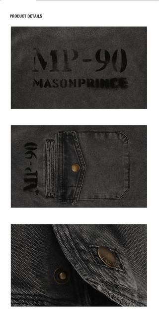 [MASONPRINCE] 400G cotton work jacket