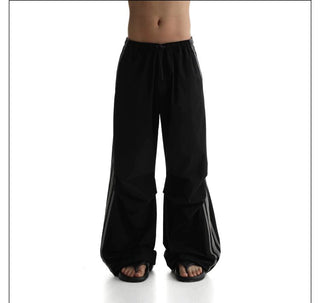 [MASONPRINCE] Side Stripe Parachute Pants