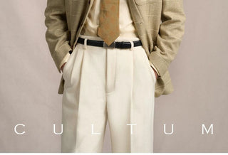 [CULTUM] 1930s Woolen Windowpane Blazer
