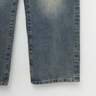 Tinted Washed Denim Pants