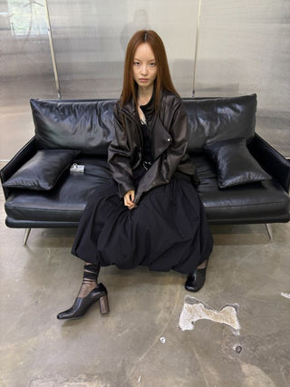 [NeverSeez] Strappy Spliced Midi Dress