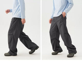 [Monterest] UPF50+ Cooling Parachute Wide Pants