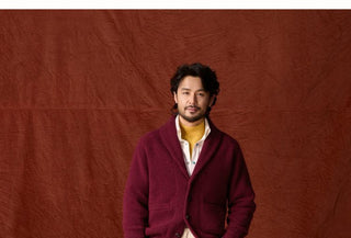 [CULTUM] Wool Shawl Collar Cardigan