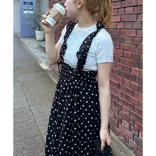 Frilled camisole dress