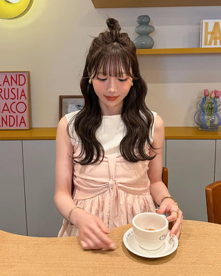 Shirred Smock Bustier Camisole