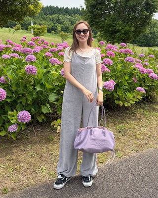 Pile Camisole Jumpsuit