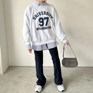 Slim bootcut slacks