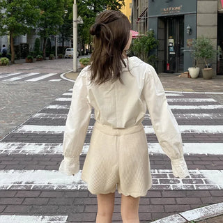 Wave Short Knit Pants