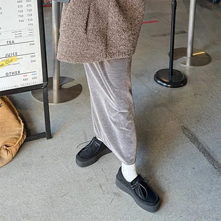 Classic suede loafers
