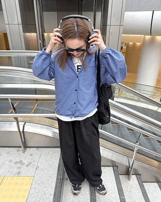 (Unisex) Wide Tuck Sweatpants