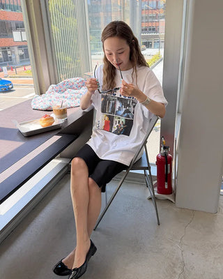 (Unisex) Photo Print Half Sleeve T-Shirt