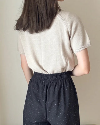 Raglan Sleeve Knit