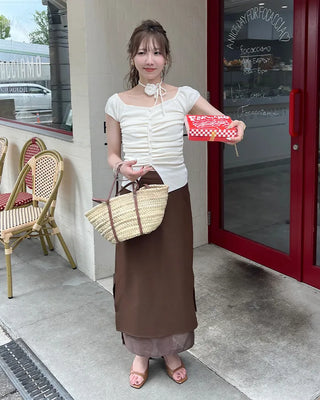 Simple long skirt