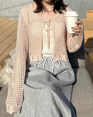Punching Wave Cardigan