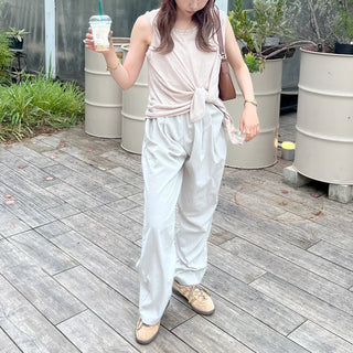 Linen sleeveless top