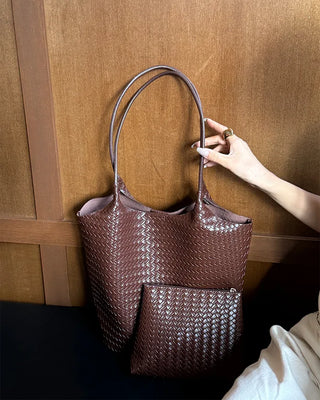 Grid Point Shoulder Bag