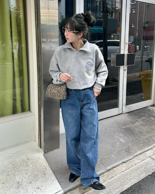 1990 Logo Half Sweatshirt