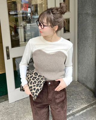 Ribbed sleeveless top