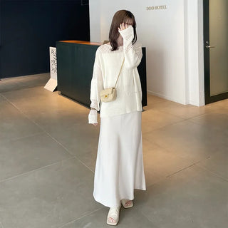Boat neck sheer knit