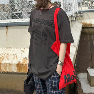 HAMPSHIRE Print Short-Sleeve T-Shirt