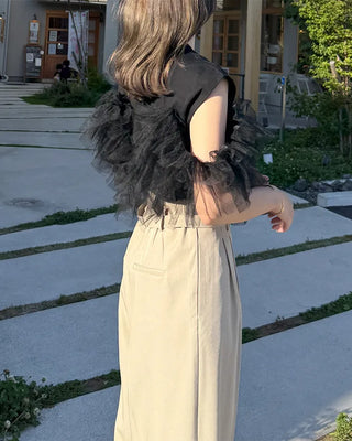 Bust Trace Point Sleeveless