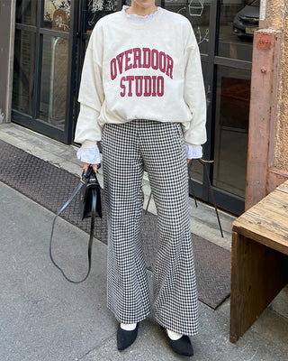 Letter print sweatshirt