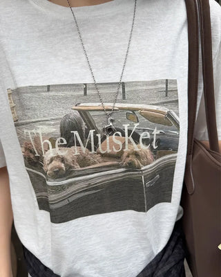 Flower Horse Necklace