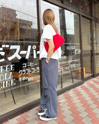 String Two-Way Nylon Blouse