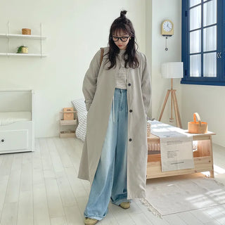 Oversized trench coat
