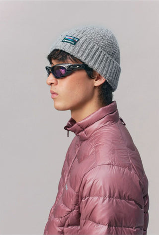 [Monterest] Merino Wool Blend Speckled Knit Beanie