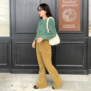 Mixed cardigan
