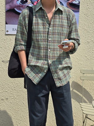 Pudding Multi Check Shirt