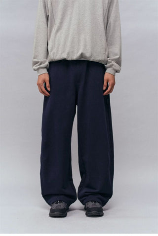 [Monterest] Relaxed Fit Drawstring Knit Sweatpants