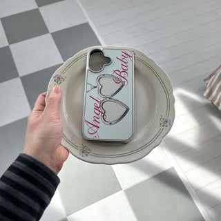 Appleacc-[MADE]-ANGEL-BABY-LIGHT-MINT-MIRROR-BUMPER-CASE