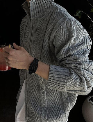 Oliver Fisherman Zip-up Knit (7 colors)