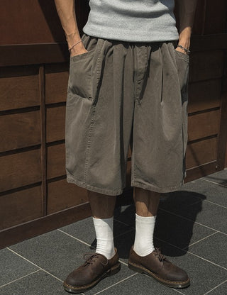 Koon Washed Pigment Bermuda Pants (4 colors)
