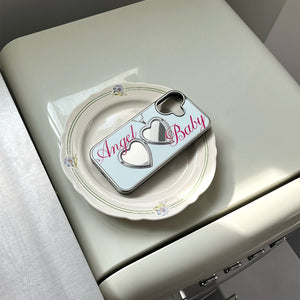 Appleacc-[MADE]-ANGEL-BABY-LIGHT-MINT-MIRROR-BUMPER-CASE