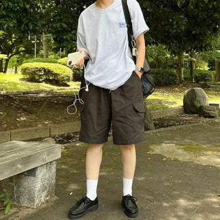 Cargo Banding Half Pants