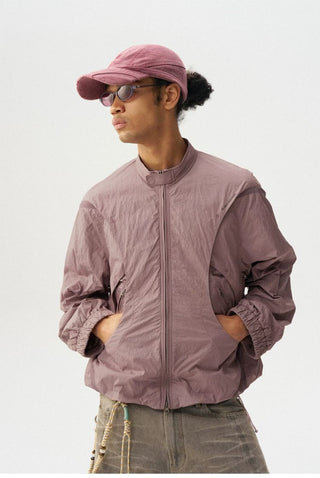 [Monterest] Outdoor Reflective Logo Spiral Jacket