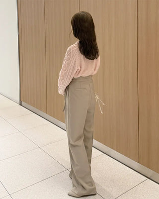 Ribbon string slacks