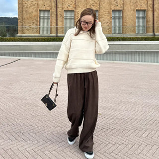 Color patchwork knit