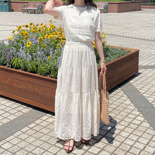 Punched Simple Summer Knit