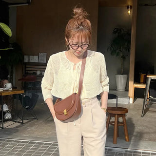 Half-moon cross bag