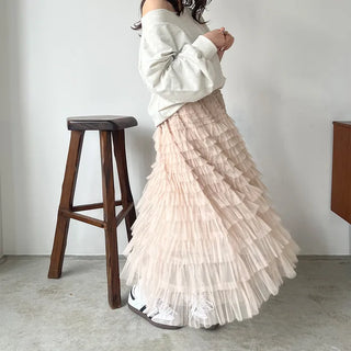 Chiffon Cancan Skirt