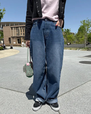 Stud Line Denim Pants