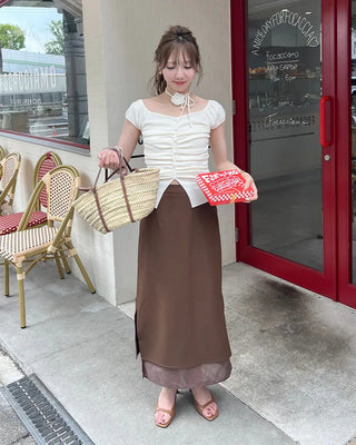 Simple long skirt