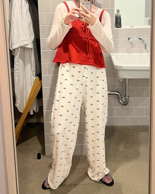 Ribbon Banding Pants