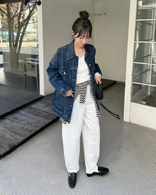Square-line loafers